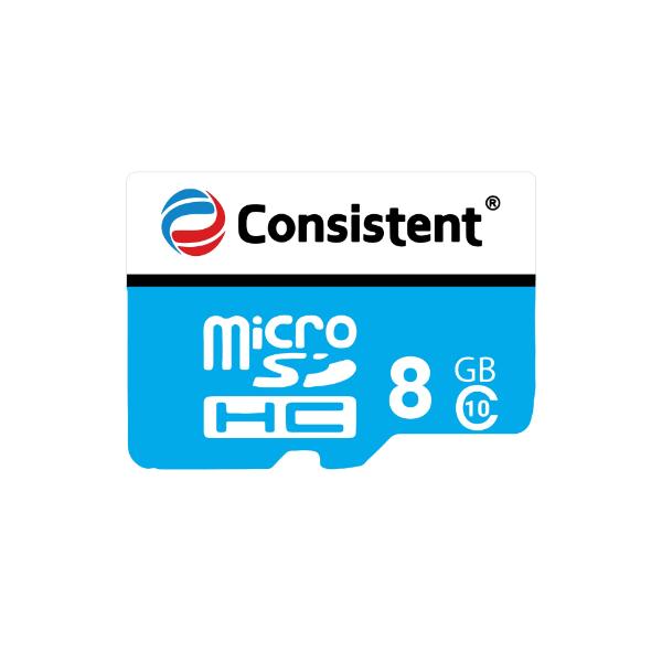 Consistent Micro SD Card 8Gb