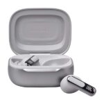 JBL Live Beam 3 True Wireless Noise Cancelling Closed-Stick Earbuds (Silver) - Image 2