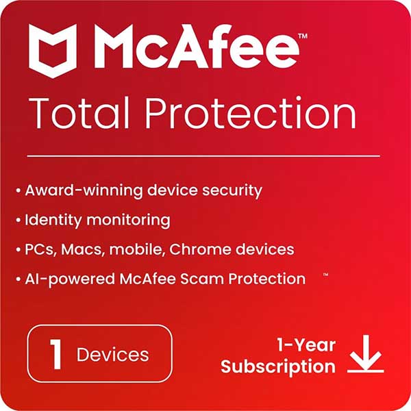 McAfee Total Protection 2024 | 1 Device