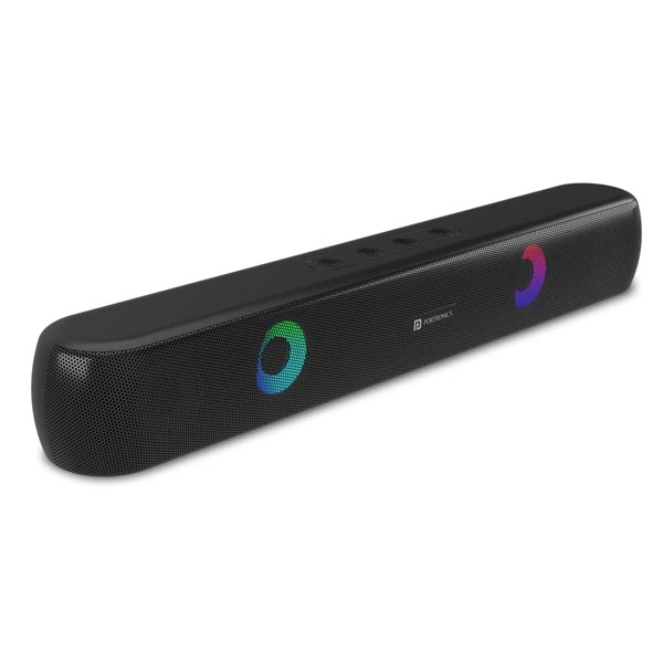 Portronics Decibel 21 10W Wireless Bluetooth Soundbar with LED Lights