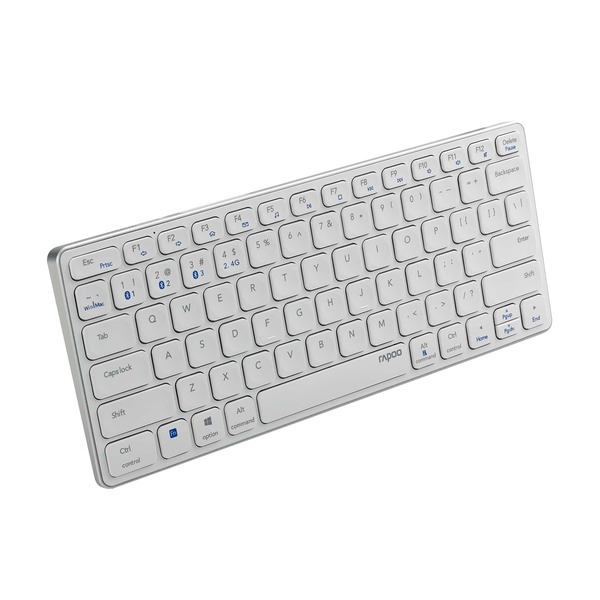 Rapoo E9050G Multi-mode Wireless Keyboard (White)