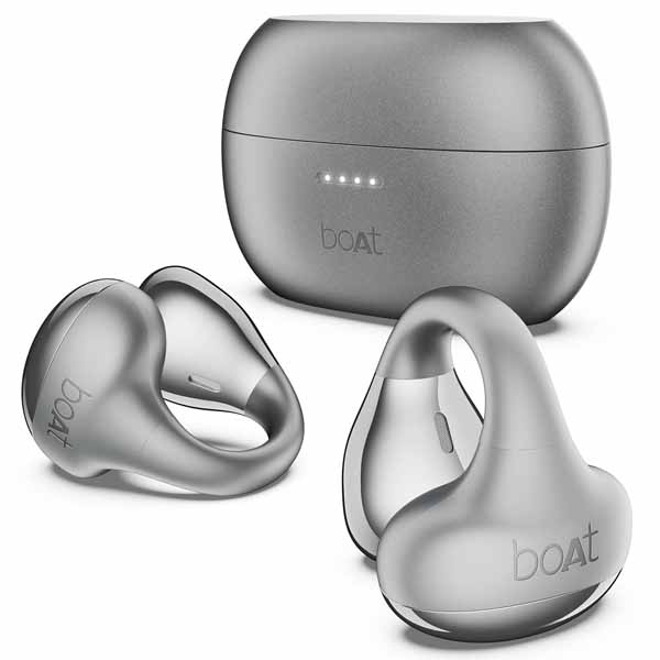 boAt Airdopes Loop OWS Earbuds (Cool Grey)